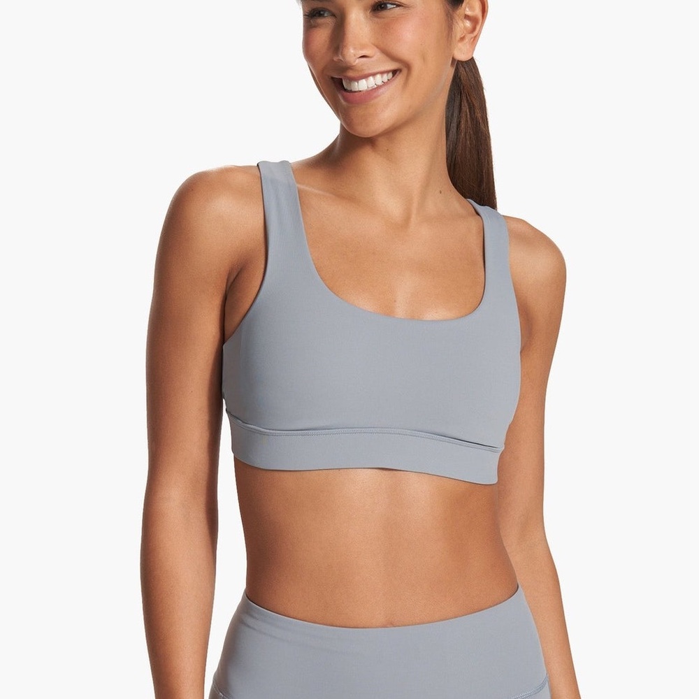 Vuori Light Blue Sports Bra